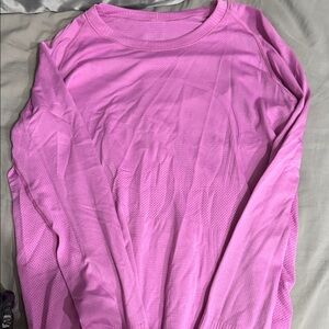 lululemon athletica Pink Long Sleeve Top